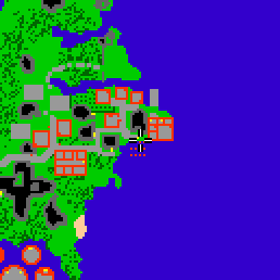 Minimap showing the entrance to Stonehome Village 5