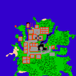 Minimap showing the entrance to Cormaya 3
