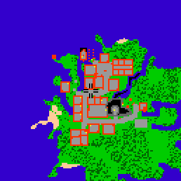 Minimap showing the entrance to Cormaya 4
