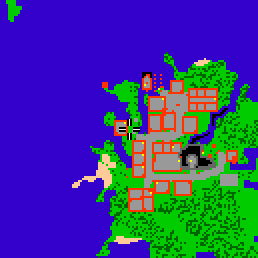 Minimap showing the entrance to Cormaya 5
