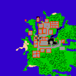 Minimap showing the entrance to Cormaya 6