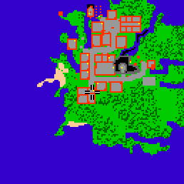 Minimap showing the entrance to Cormaya 9a