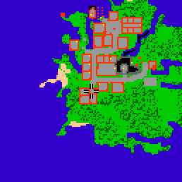 Minimap showing the entrance to Cormaya 9b