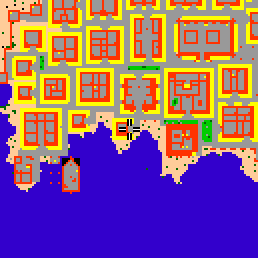 Minimap showing the entrance to Chameken II