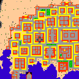 Minimap showing the entrance to Thanah I a