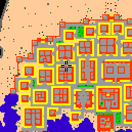 Minimap showing the entrance to Thanah I c