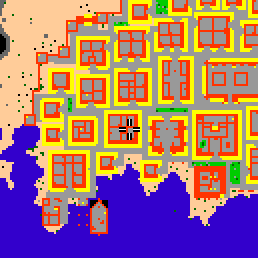 Minimap showing the entrance to Thanah II a