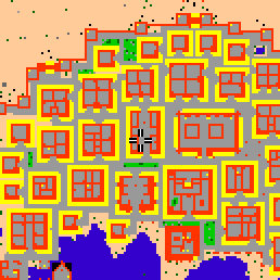 Minimap showing the entrance to Thrarhor I c (Shop)