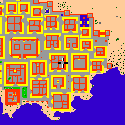 Minimap showing the entrance to Botham I a