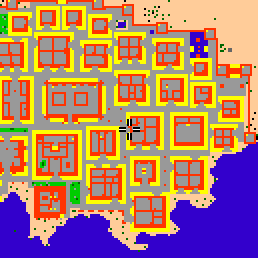 Minimap showing the entrance to Botham I c