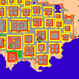 Minimap showing the entrance to Botham I e