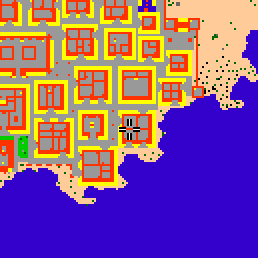 Minimap showing the entrance to Botham II a