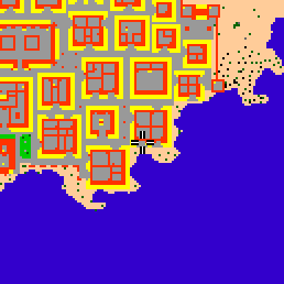 Minimap showing the entrance to Botham II f