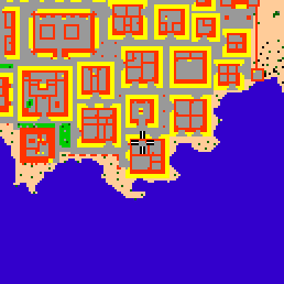 Minimap showing the entrance to Botham III b