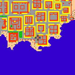 Minimap showing the entrance to Botham III f
