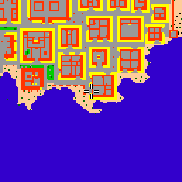 Minimap showing the entrance to Botham III h