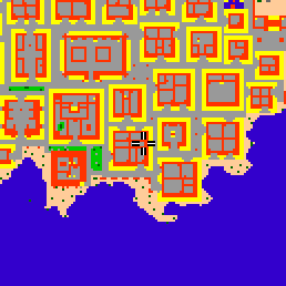 Minimap showing the entrance to Botham IV c