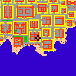 Minimap showing the entrance to Botham IV e