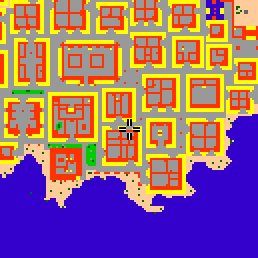 Minimap showing the entrance to Botham IV g