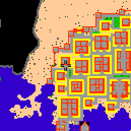 Minimap showing the entrance to Charsirakh I b