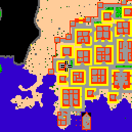 Minimap showing the entrance to Charsirakh II
