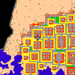 Minimap showing the entrance to Othehothep I d