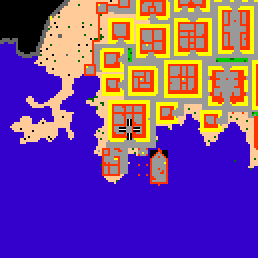 Minimap showing the entrance to Oskahl I a