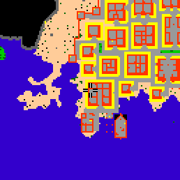 Minimap showing the entrance to Oskahl I b