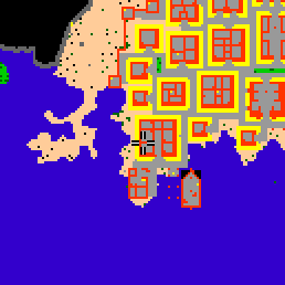 Minimap showing the entrance to Oskahl I d