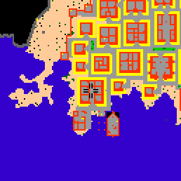 Minimap showing the entrance to Oskahl I g
