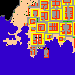 Minimap showing the entrance to Oskahl I h