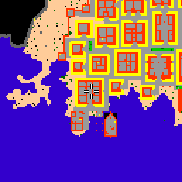 Minimap showing the entrance to Oskahl I i