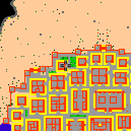 Minimap showing the entrance to Mothrem I