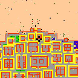 Minimap showing the entrance to Arakmehn III
