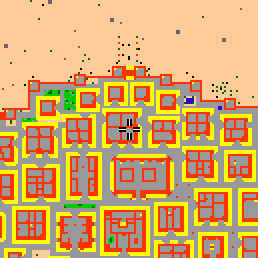 Minimap showing the entrance to Unklath I a