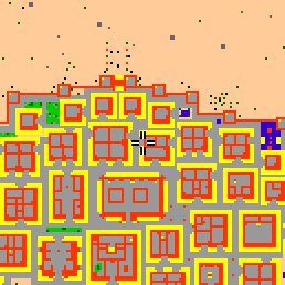 Minimap showing the entrance to Unklath II b