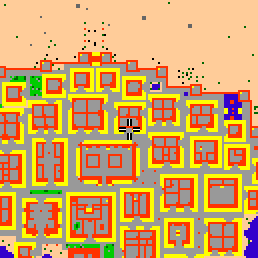 Minimap showing the entrance to Unklath II d