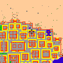 Minimap showing the entrance to Rathal I a