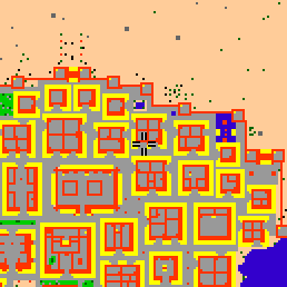 Minimap showing the entrance to Rathal I d