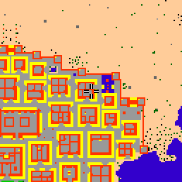 Minimap showing the entrance to Rathal II a