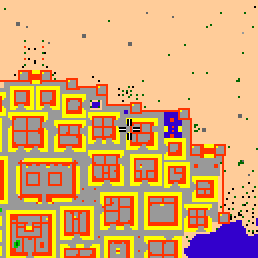 Minimap showing the entrance to Rathal II b