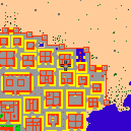 Minimap showing the entrance to Rathal II d