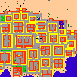 Minimap showing the entrance to Uthemath I b