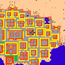 Minimap showing the entrance to Uthemath I c