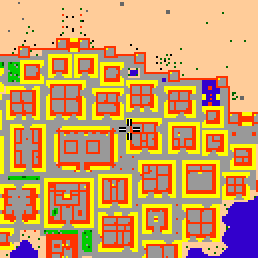 Minimap showing the entrance to Uthemath I d