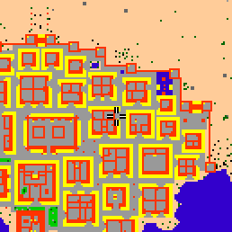 Minimap showing the entrance to Uthemath I e