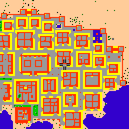 Minimap showing the entrance to Uthemath I f