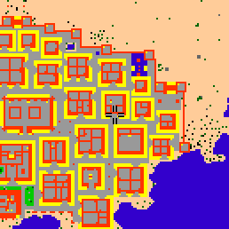 Minimap showing the entrance to Uthemath II