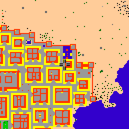 Minimap showing the entrance to Esuph I