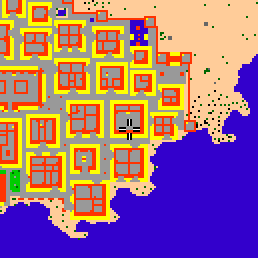 Minimap showing the entrance to Horakhal